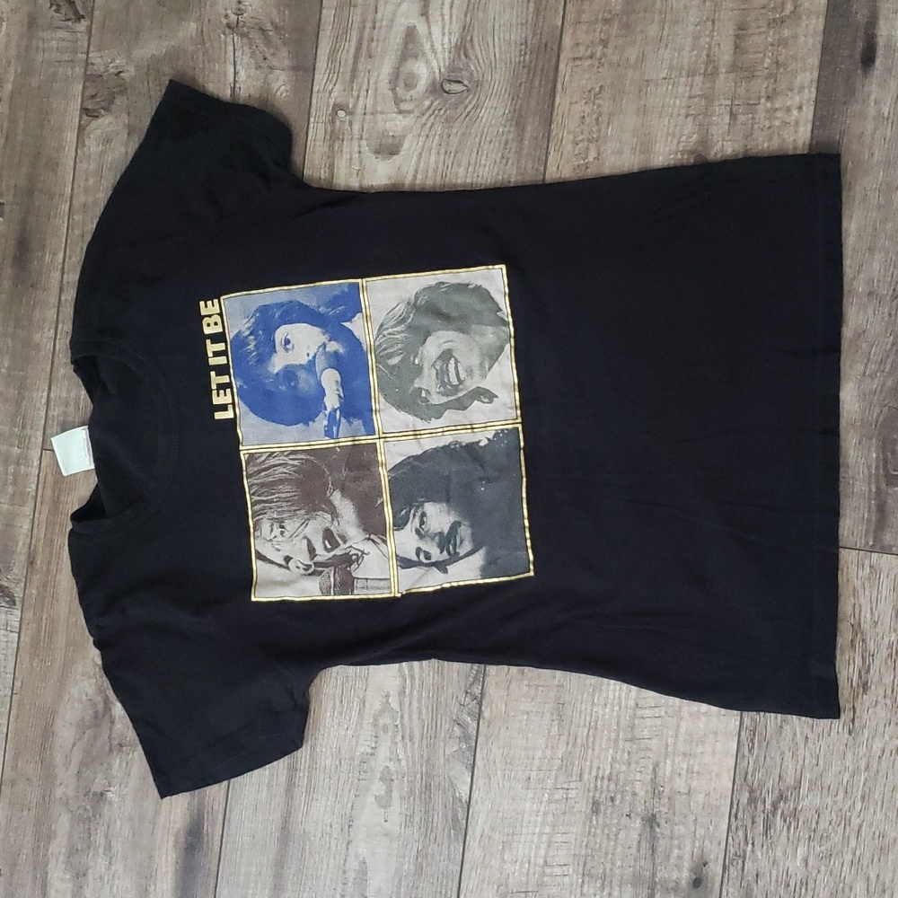 Vintage The Beatles Let it be 2005 t shirt